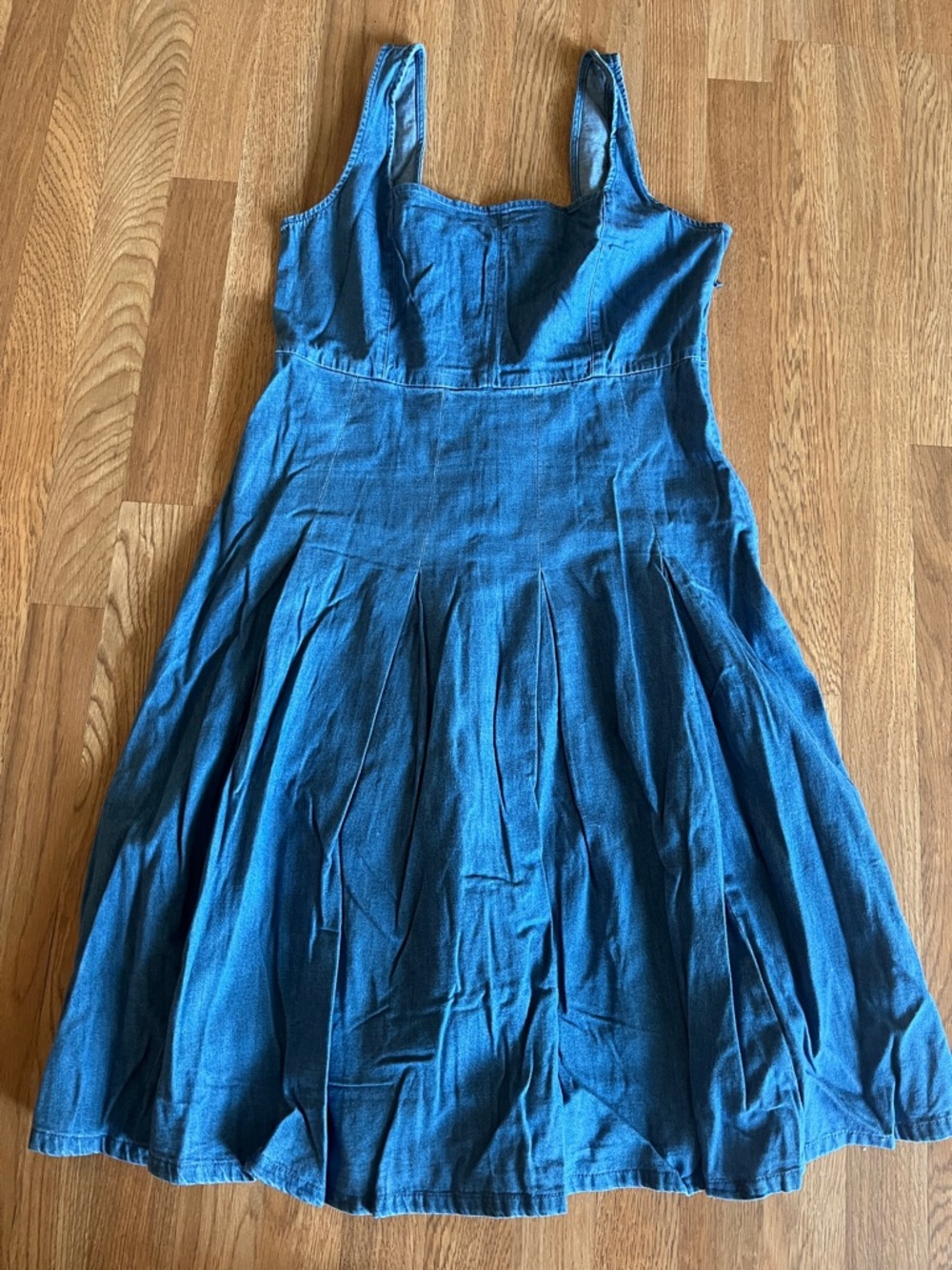 J. Crew Blue Denim Tank Sundress Woman